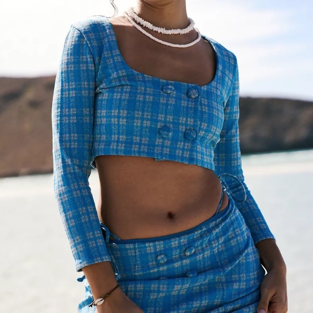 Devon‎ Windsor Aubrie Cropped Jacket Sz M